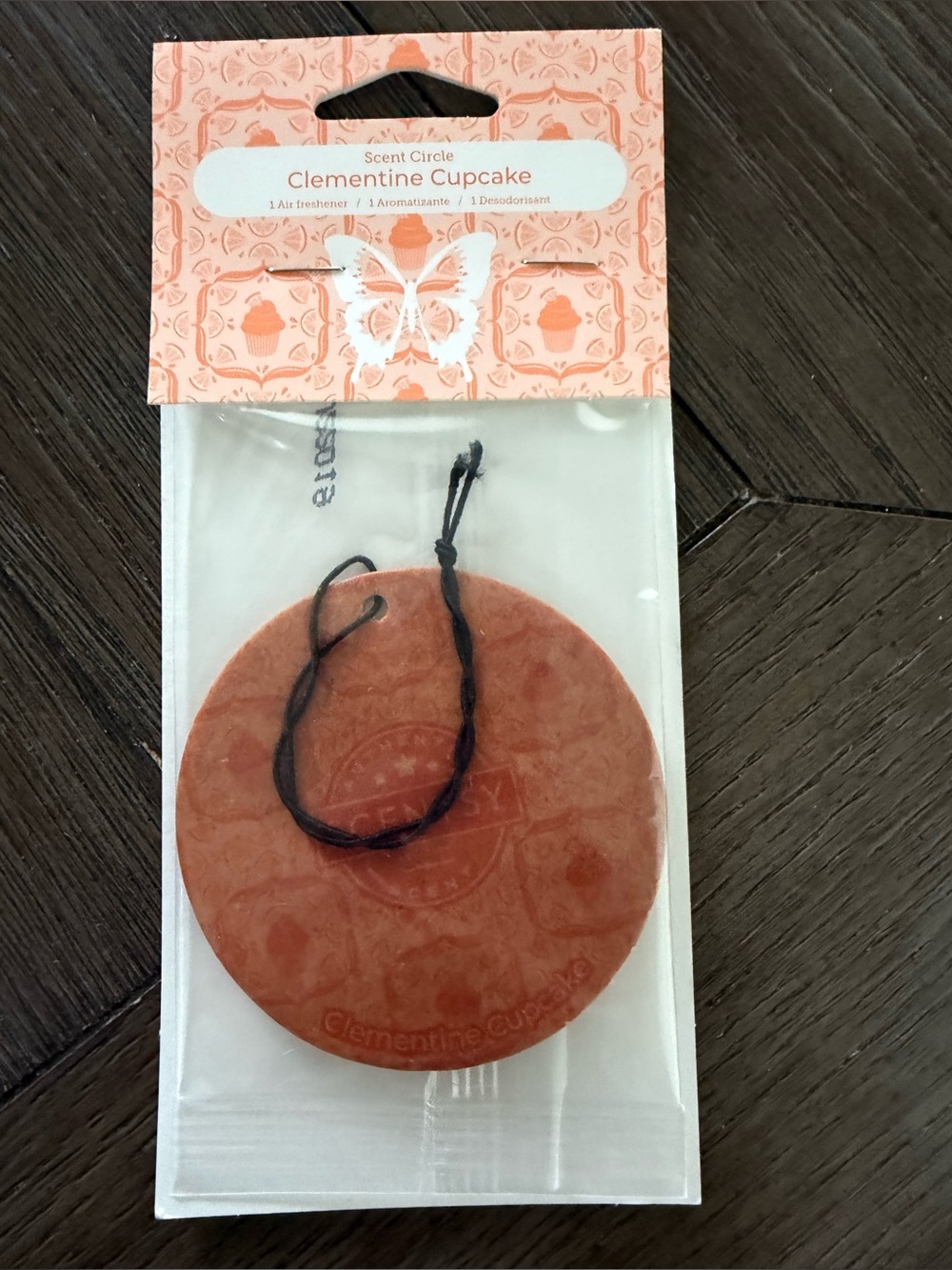 Scentsy Clementine Cupcake Scent Circle New Retired